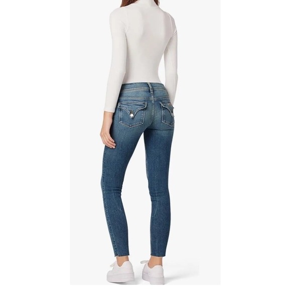 Hudson's Bay Company Denim - Hudson‎ Collin Skinny Jeans Womens Size 25 MidRise Flap Pocket